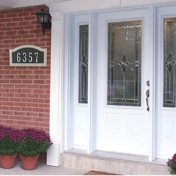 Distinctions by Hillman 4” Die Cast Self-Adhesive House Address Number Number 4 - Picture 6 of 8